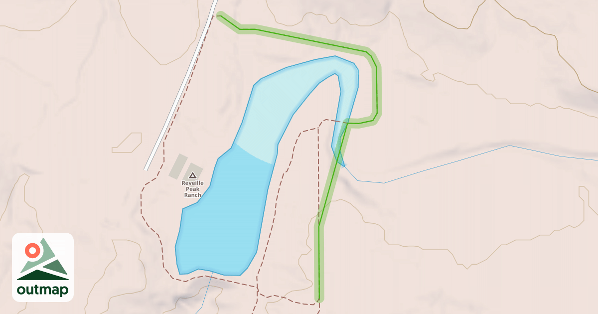 Map of Back of Lake