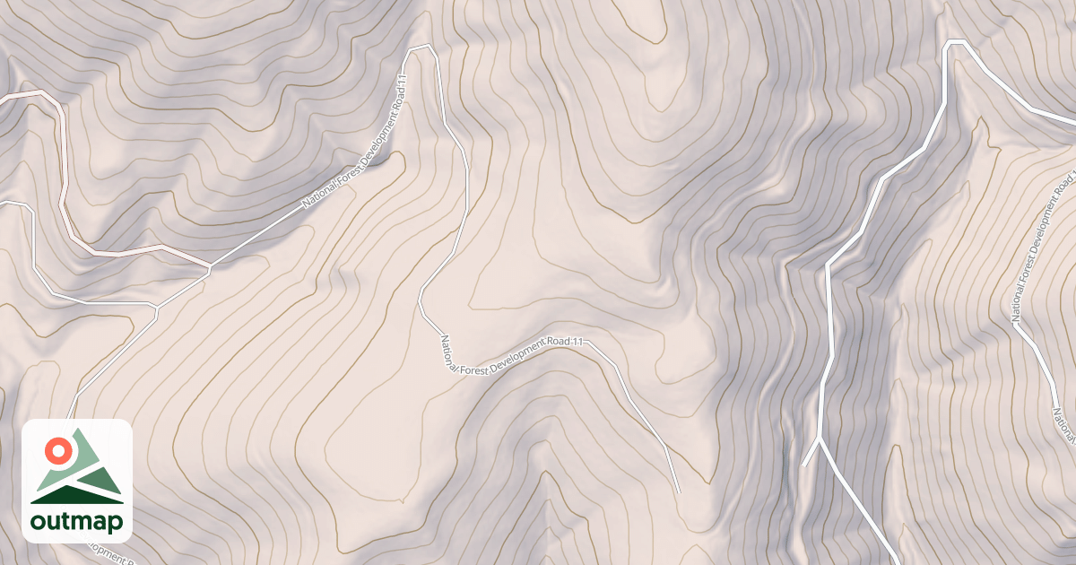 Map of USFS National Forest System Roads {0D69C729-B6CE-49A5-9E87-B7079C6A73D1}
