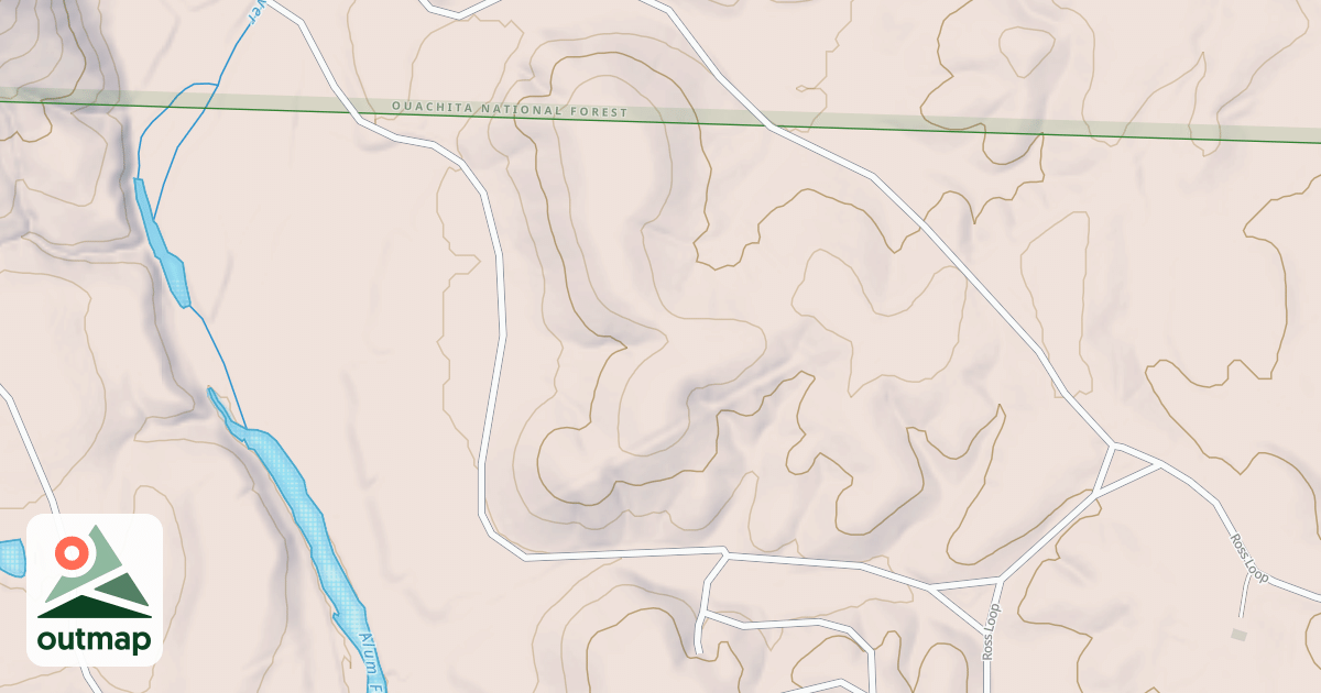 Map of WOLF CREEK