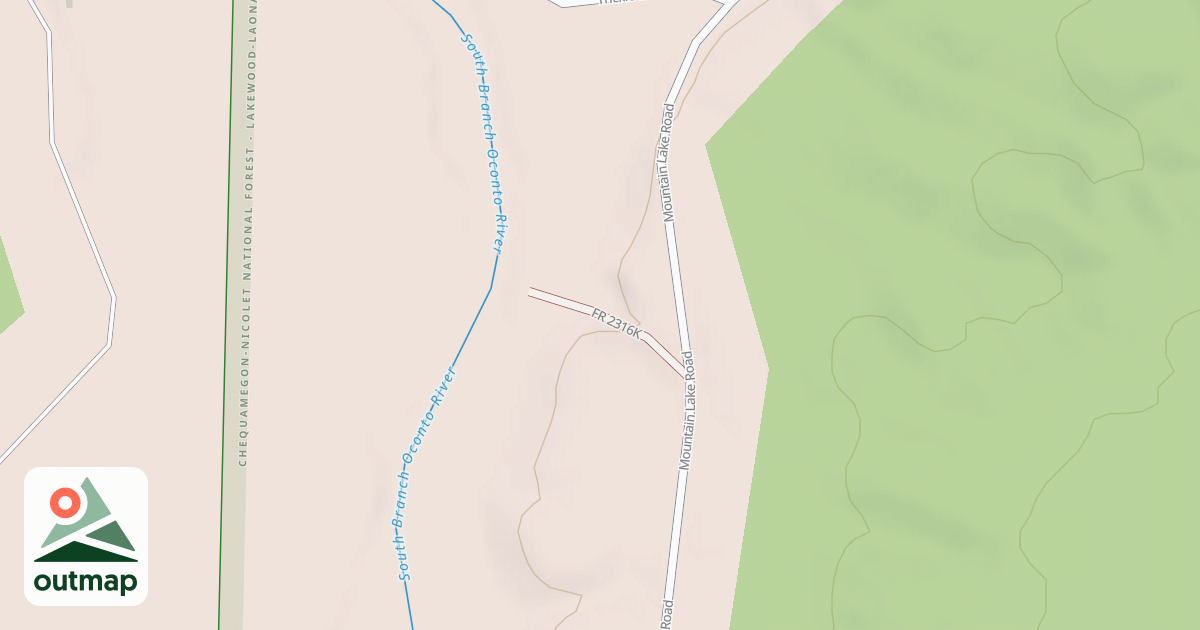 Map of FR 2316K