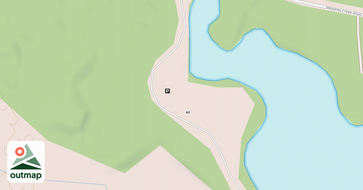 Map of BIG MEADOW LAKE BOAT LAUNCH