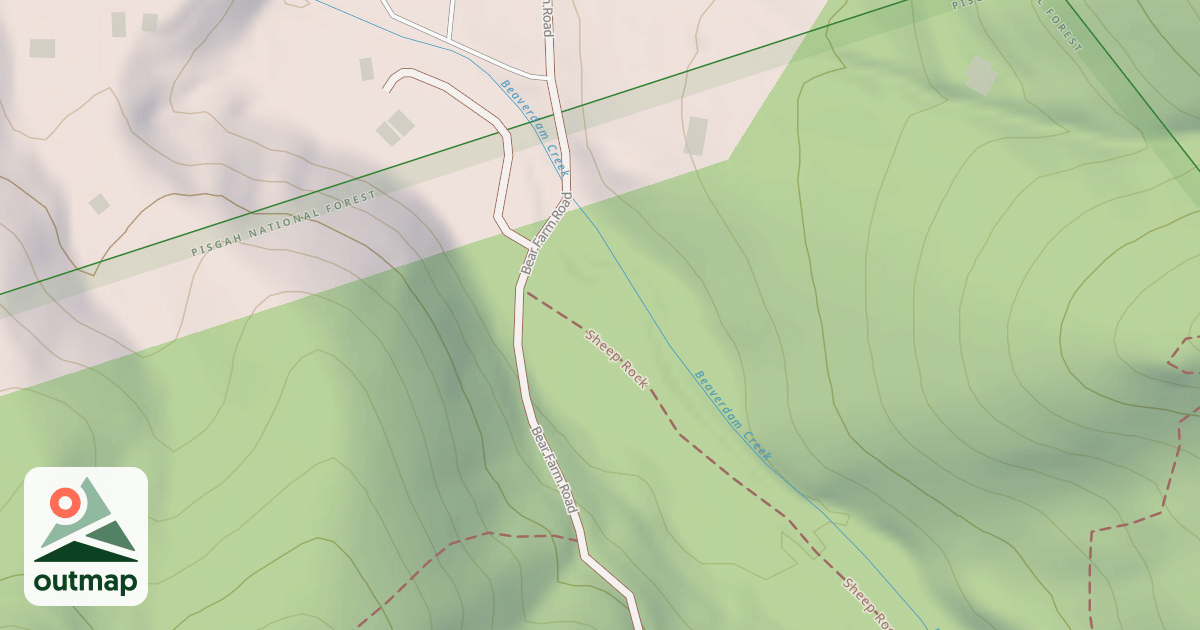 Map of BEAVERDAM CR