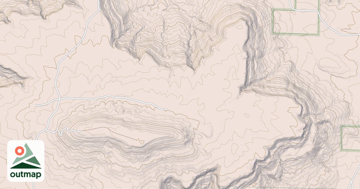 Map of Huckleberry Mtn-Bell Springs