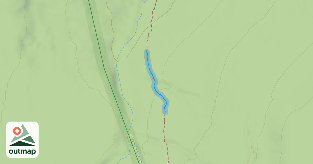 Map of Dennison Run Trail