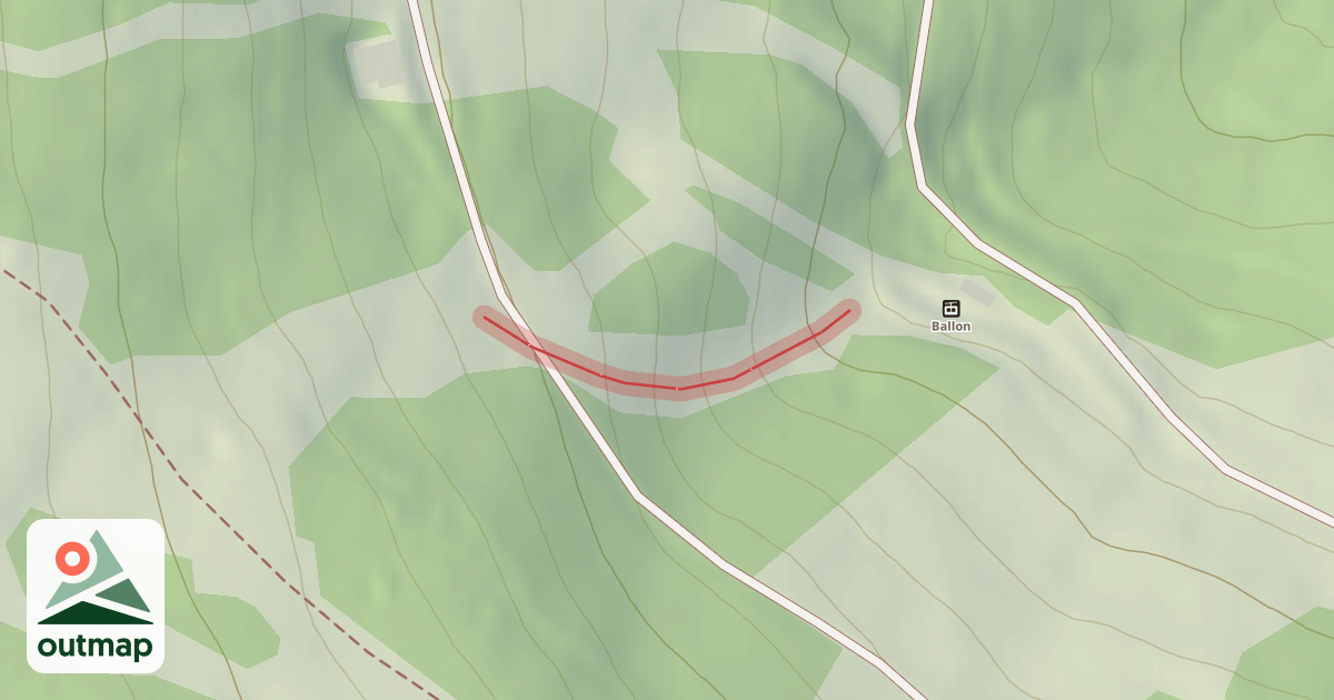 Map of Le Mur