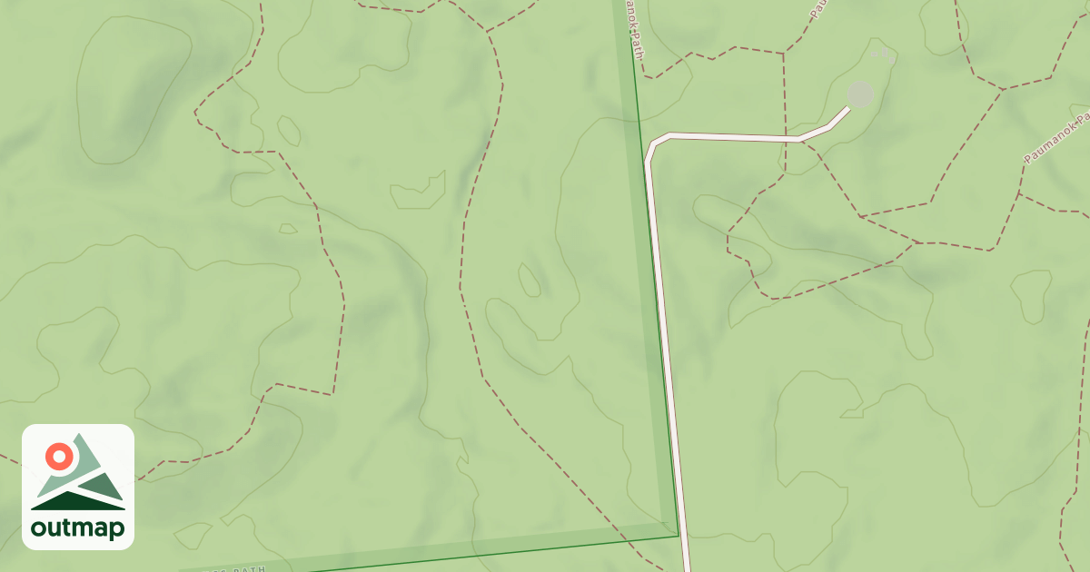 Map of Unnamed Road