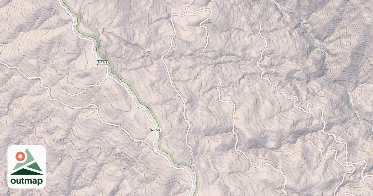 Map of TIMBERLINE