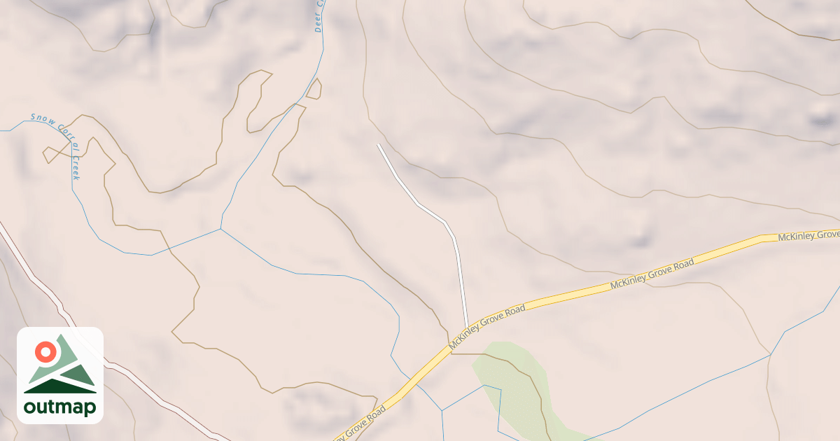 Map of BUCK SPUR