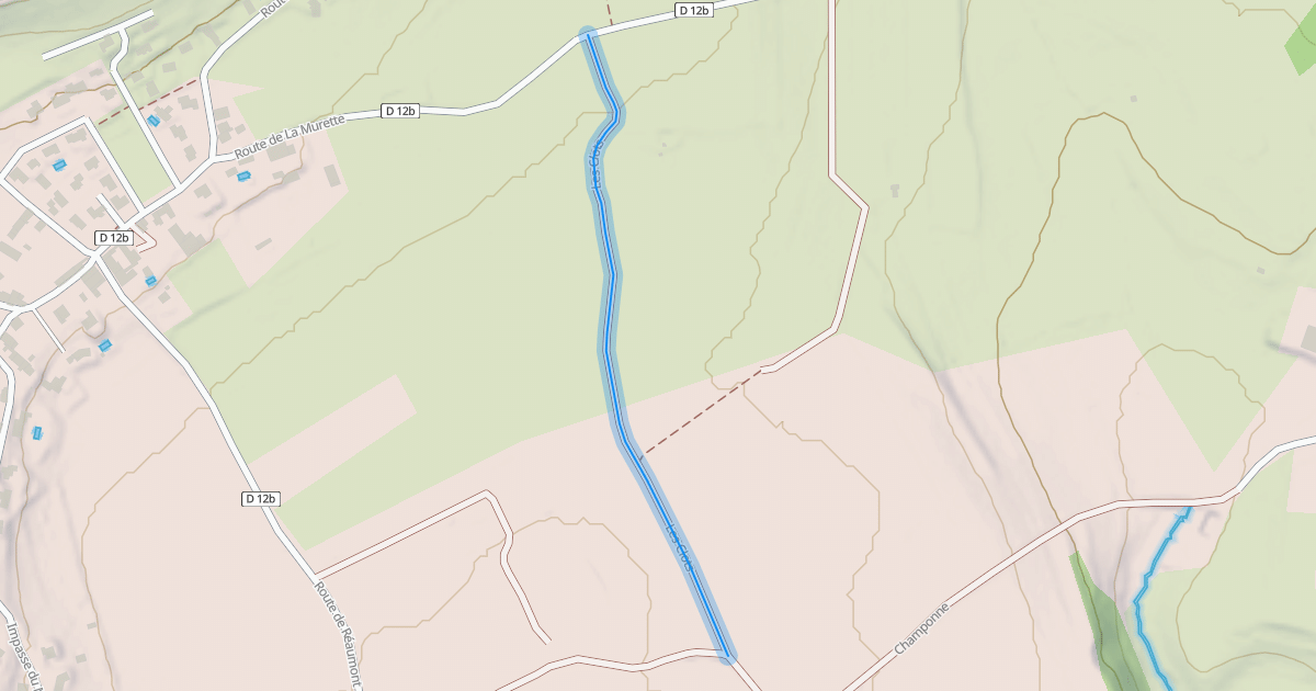 Map preview of Les Clots