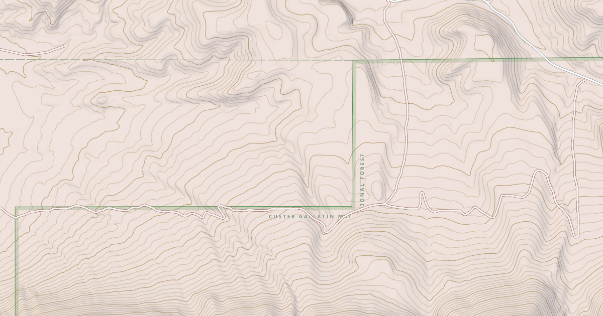 Map preview of POWERLINE ROAD