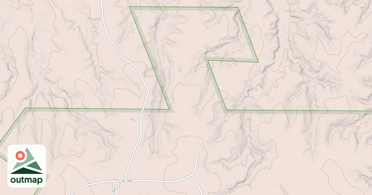 Map of USFS Motor Vehicle Use Map Roads {7445E65E-6594-4C81-9AD0-928C2EA77432}