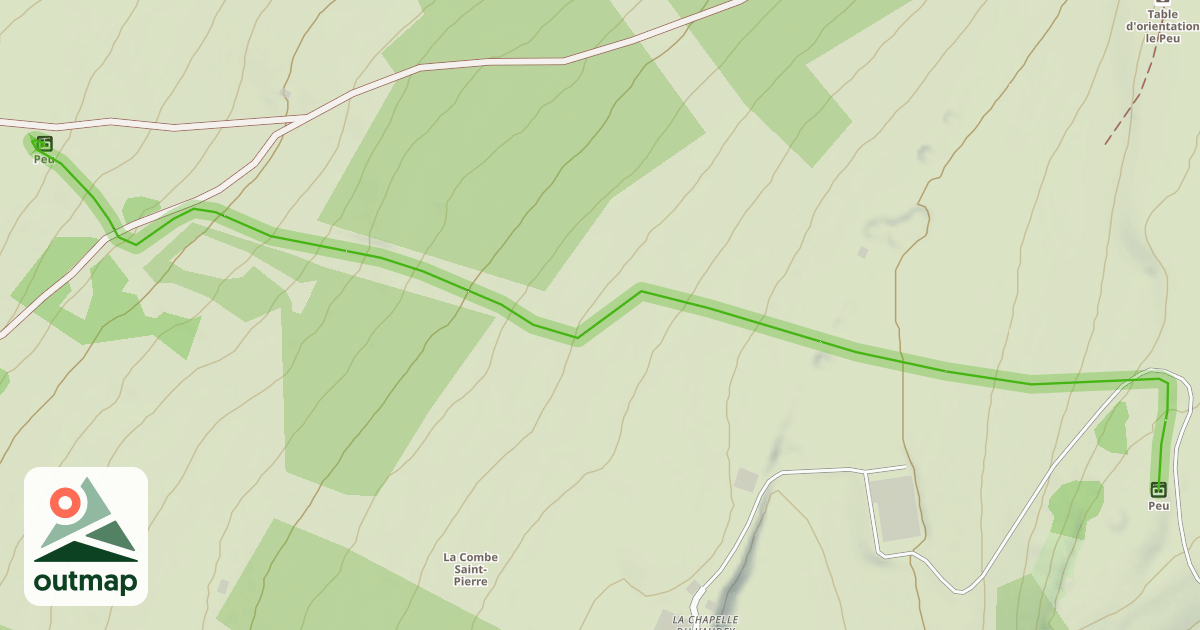 Map of Peu