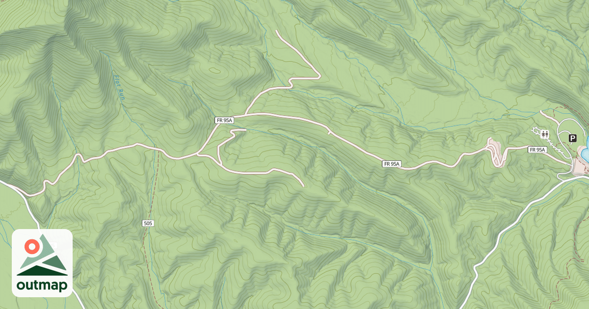 Map of LEADING RIDGE