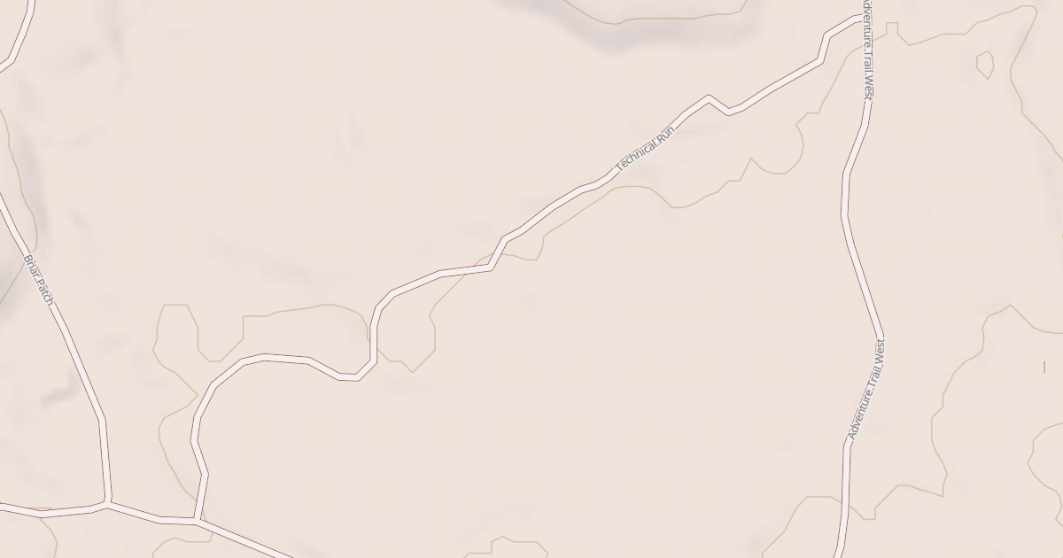 Map preview of Straight Arrows Trail