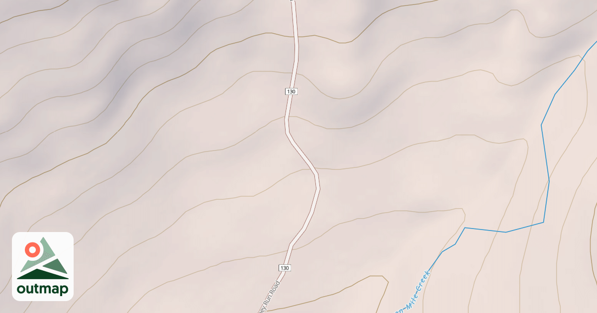 Map of Honey Run