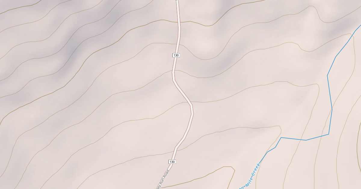 Map preview of Honey Run
