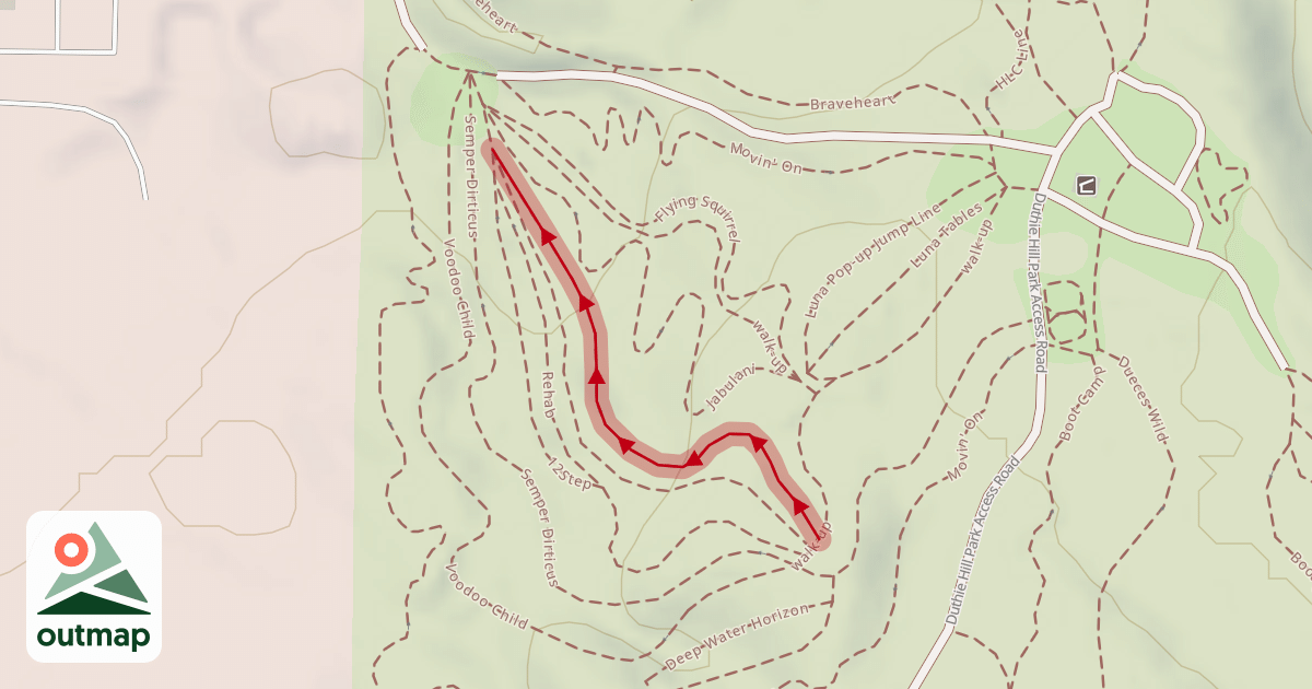 Map of Paramount