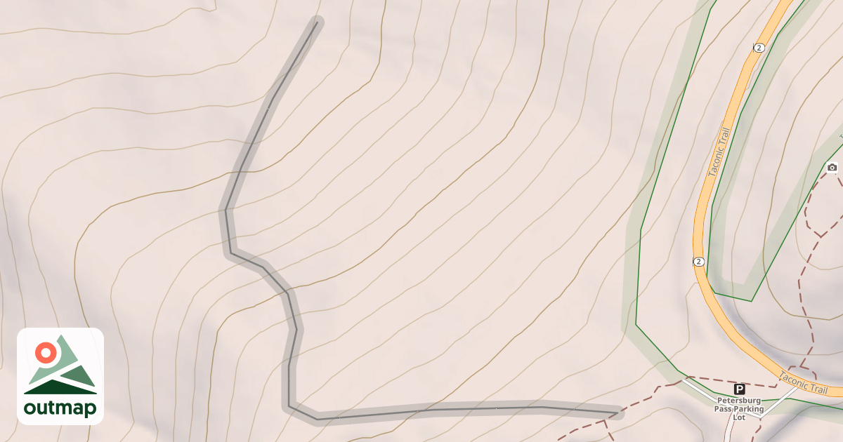 Map of Late 1970s Trail 3
