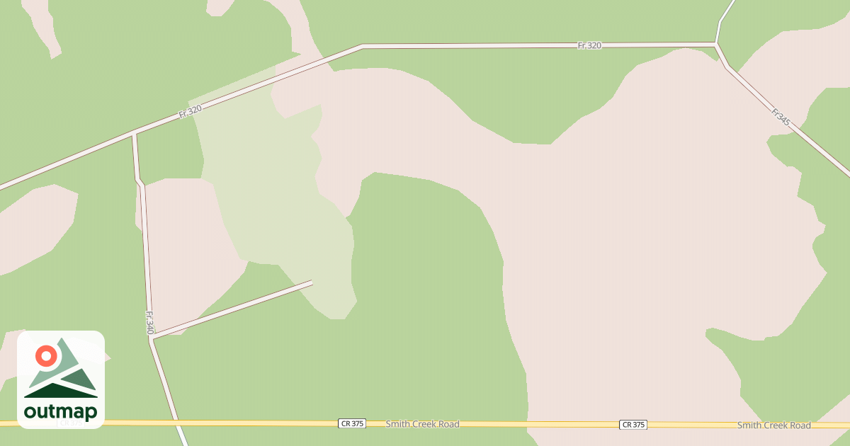 Map of USFS Motor Vehicle Use Map Roads {22DC8A09-BFE9-4FE6-9745-FF2995AA8D45}