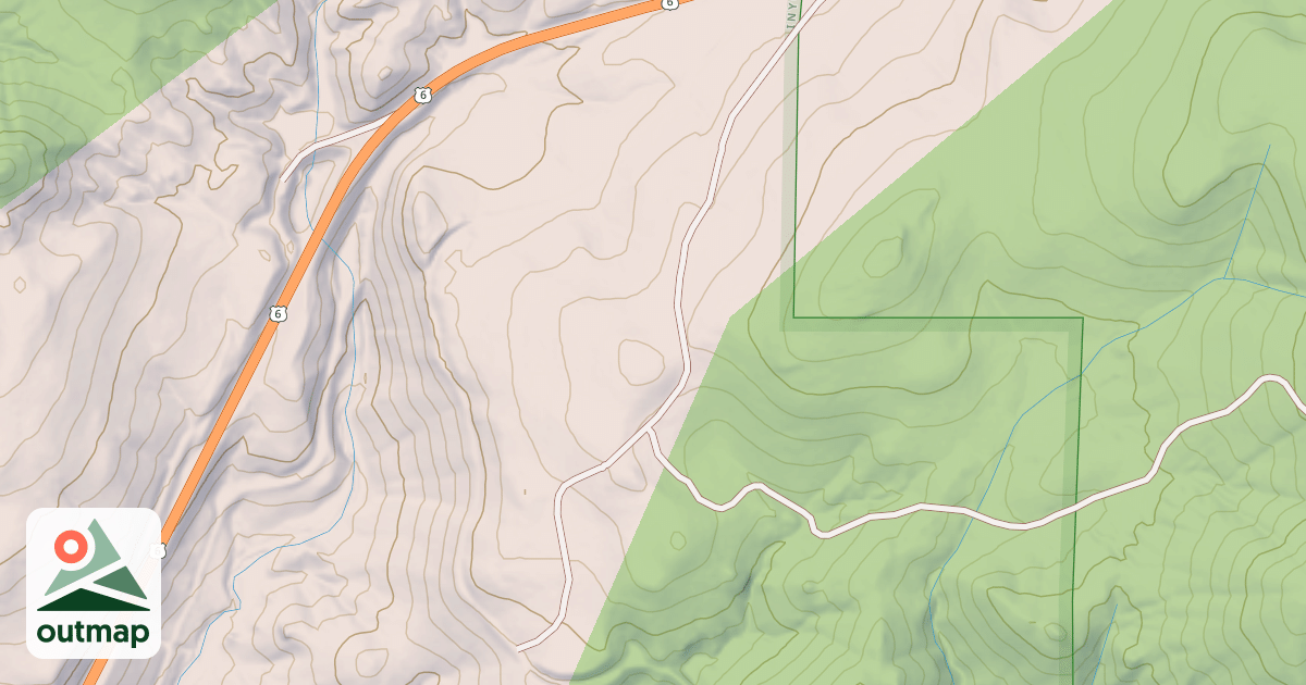 Map of USFS Motor Vehicle Use Map Roads {C00527BC-510F-4C16-83CD-2765639F97BE}
