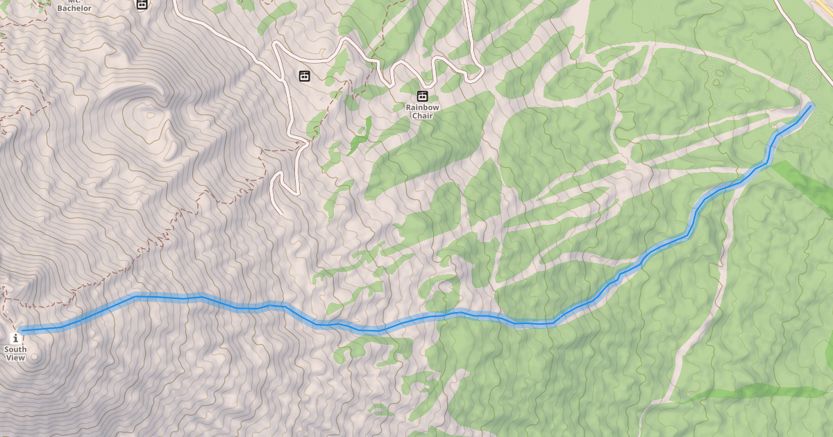 Map preview of Wanoga Way
