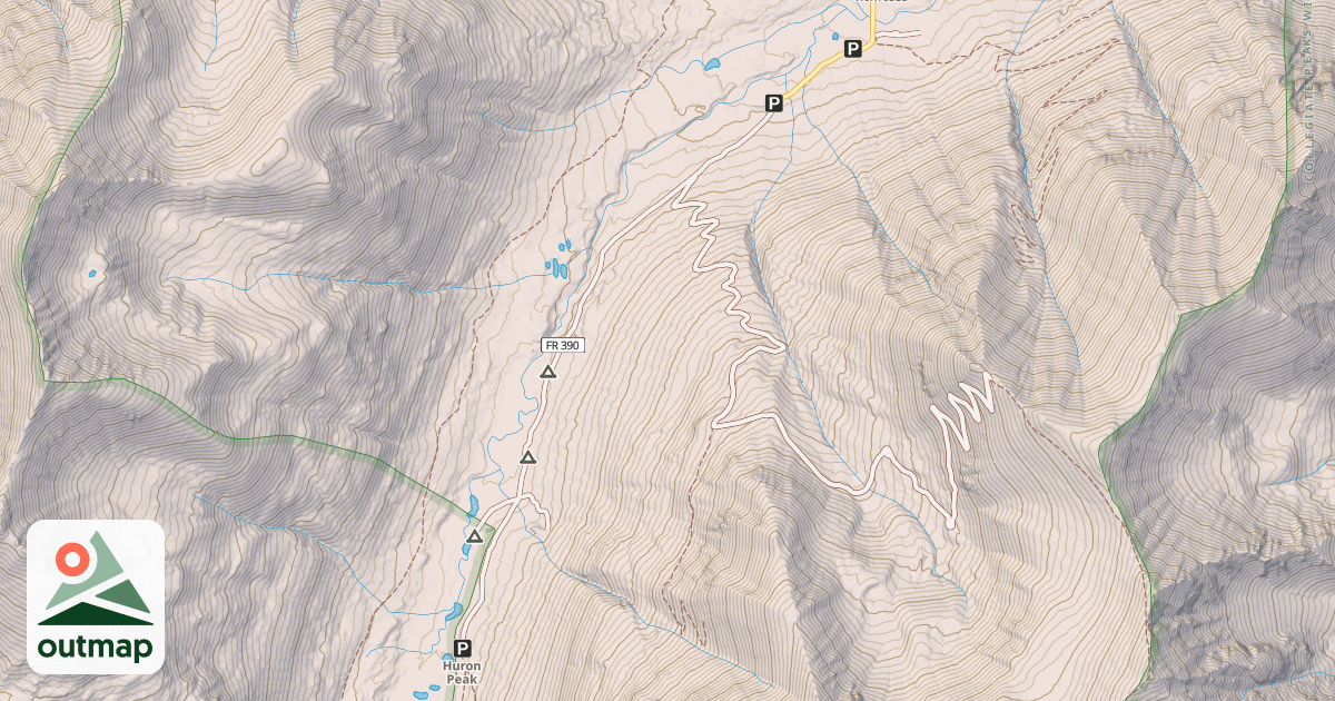 Map of CLEAR CREEK