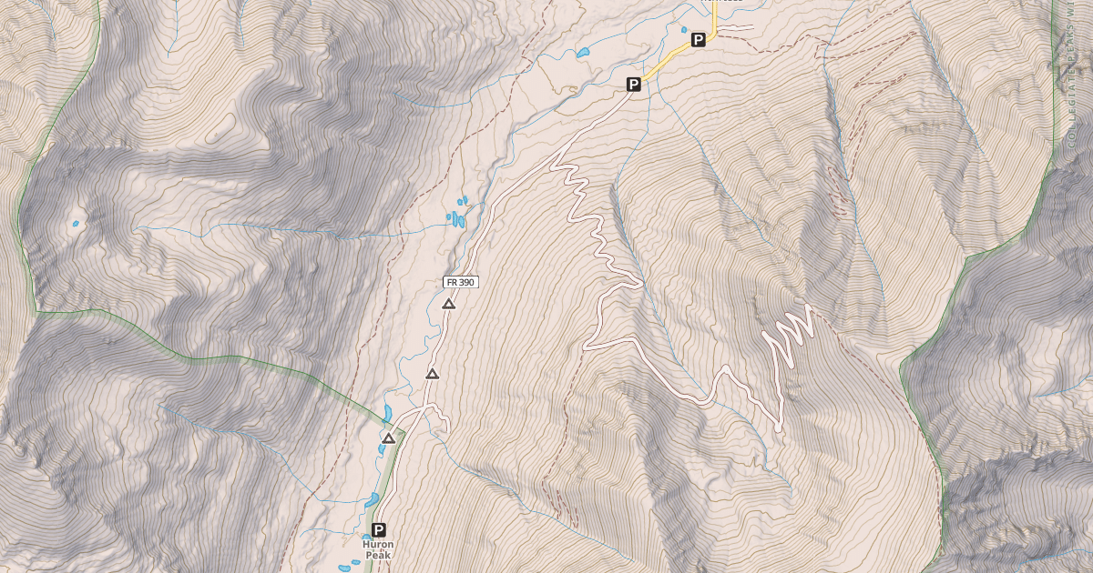 Map preview of CLEAR CREEK