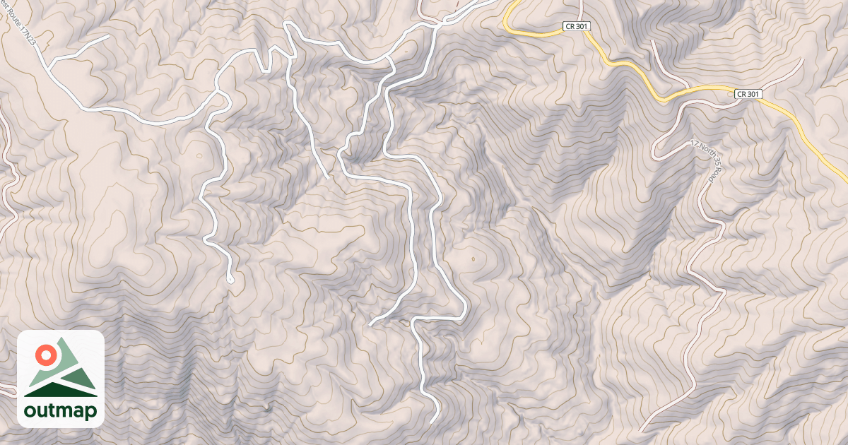 Map of PINE TREE