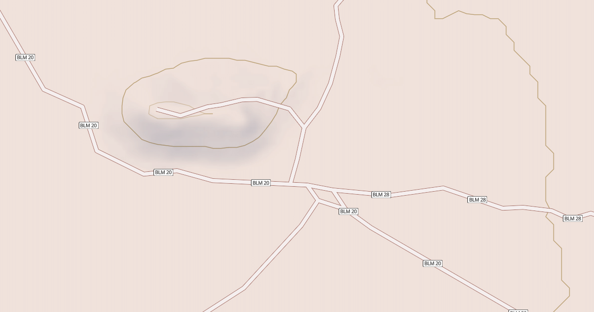 Map preview of BLM National GTLF Public Motorized Roads 15113e3a-cb39-4c35-b3f3-4cef9e6ebc71