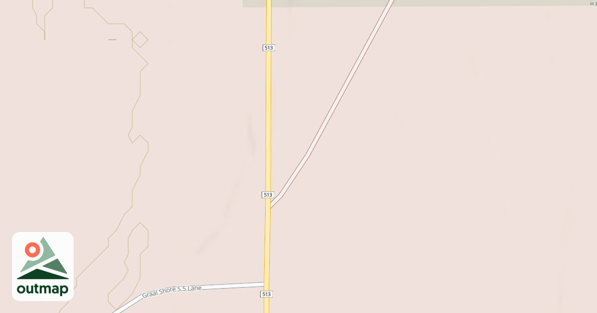Map of 8256 SPUR R33E