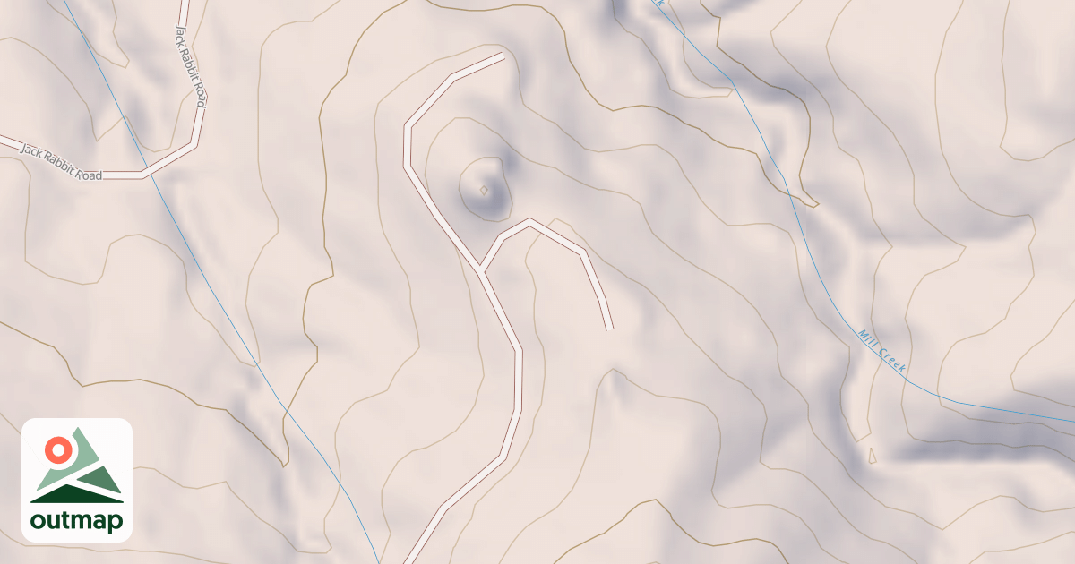 Map of JACK RABBIT