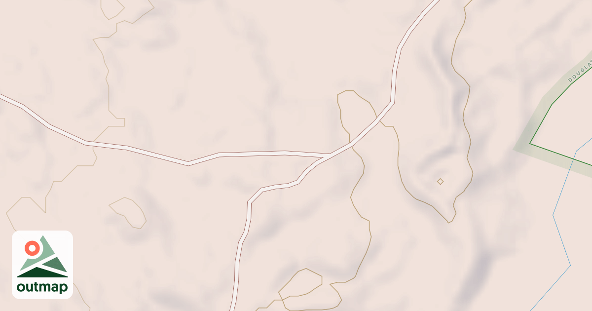 Map of Sassafras Pond Trail