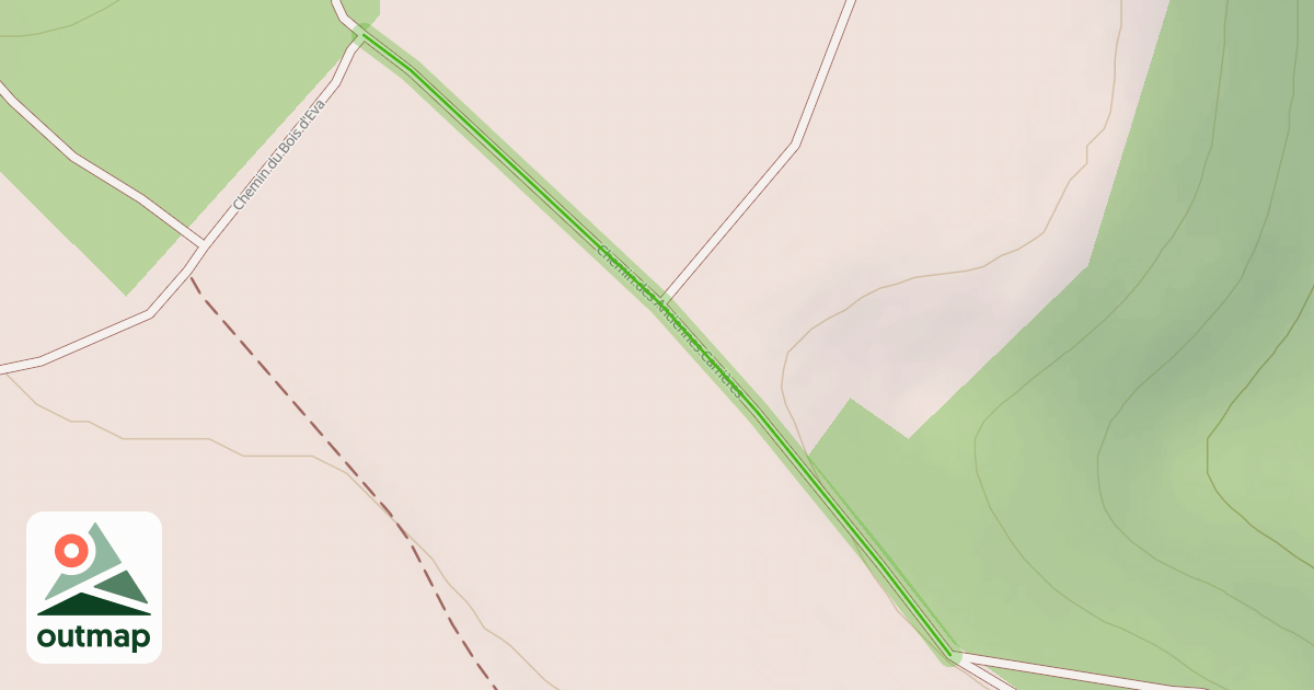 Map of Chemin des Anciennes Carrières