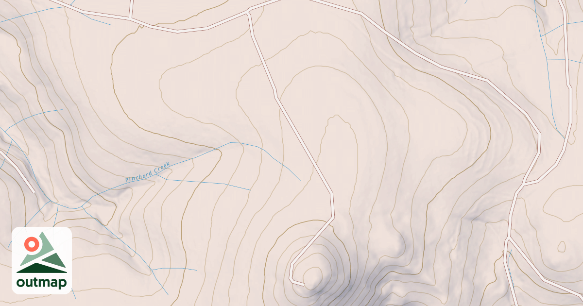 Map of CAMEL PEAK LOOKOUT