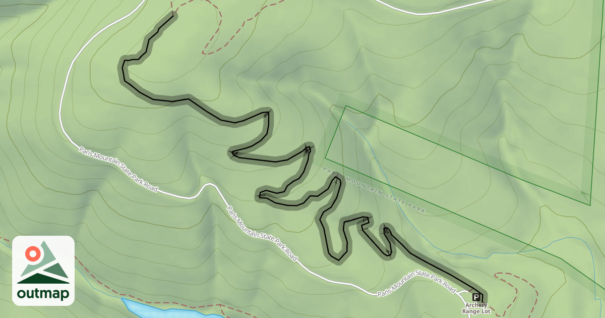 Map of Sulphur Springs Trail