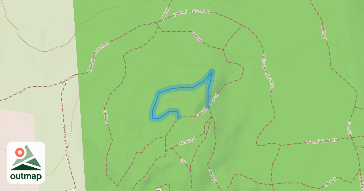 Map of G Trail