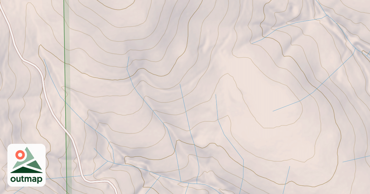 Map of PLANTATION SPUR C