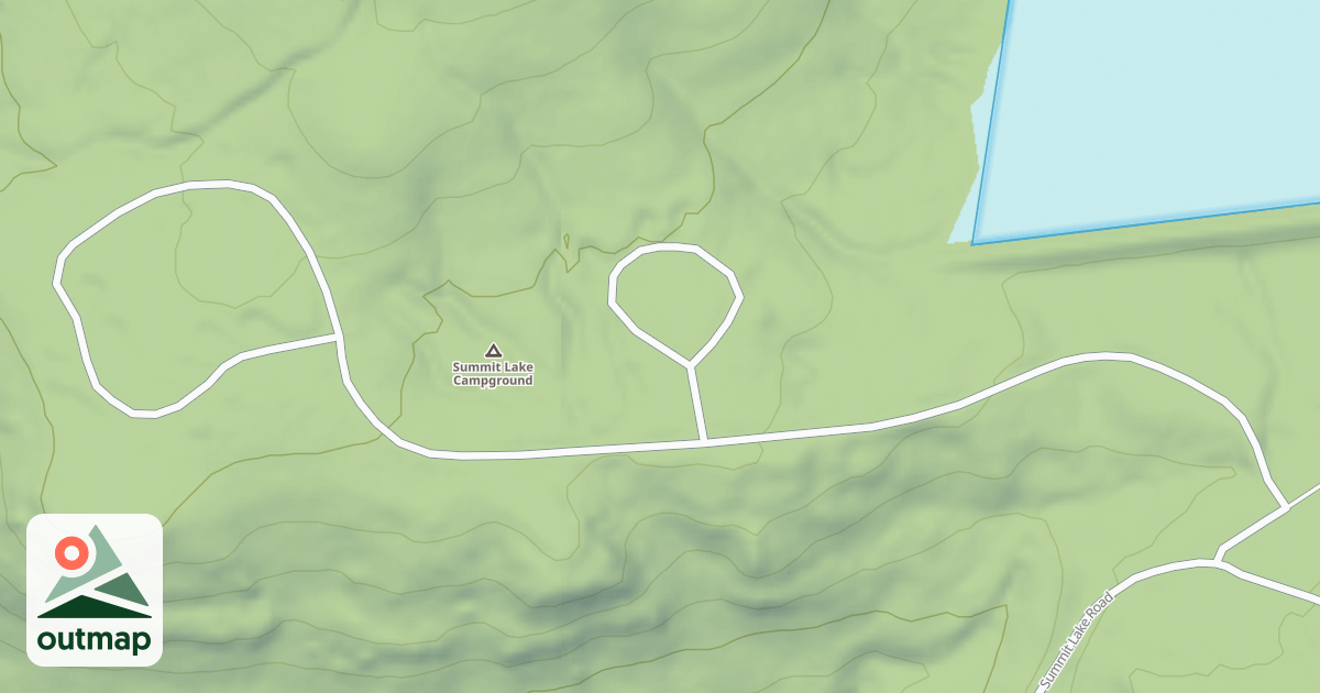 Map of SUMMIT LAKE REC SPUR A