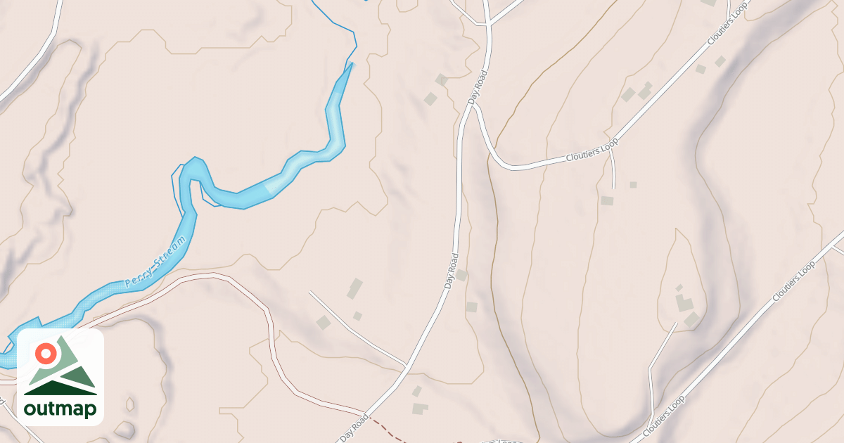Map of Day Rd