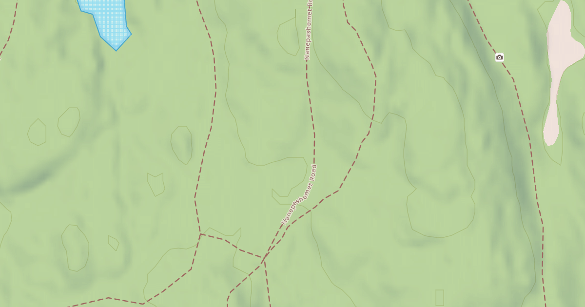 Map preview of Mountain Bike and Nanepashemet Rd