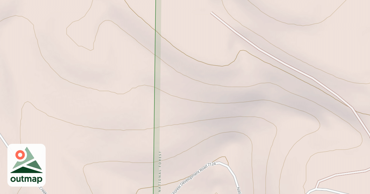 Map of BURTON CREEK B
