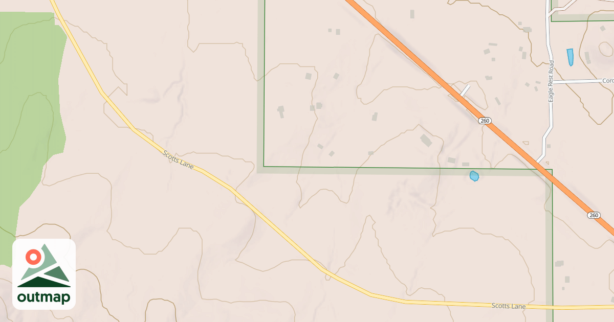 Map of SCOTTS LANE
