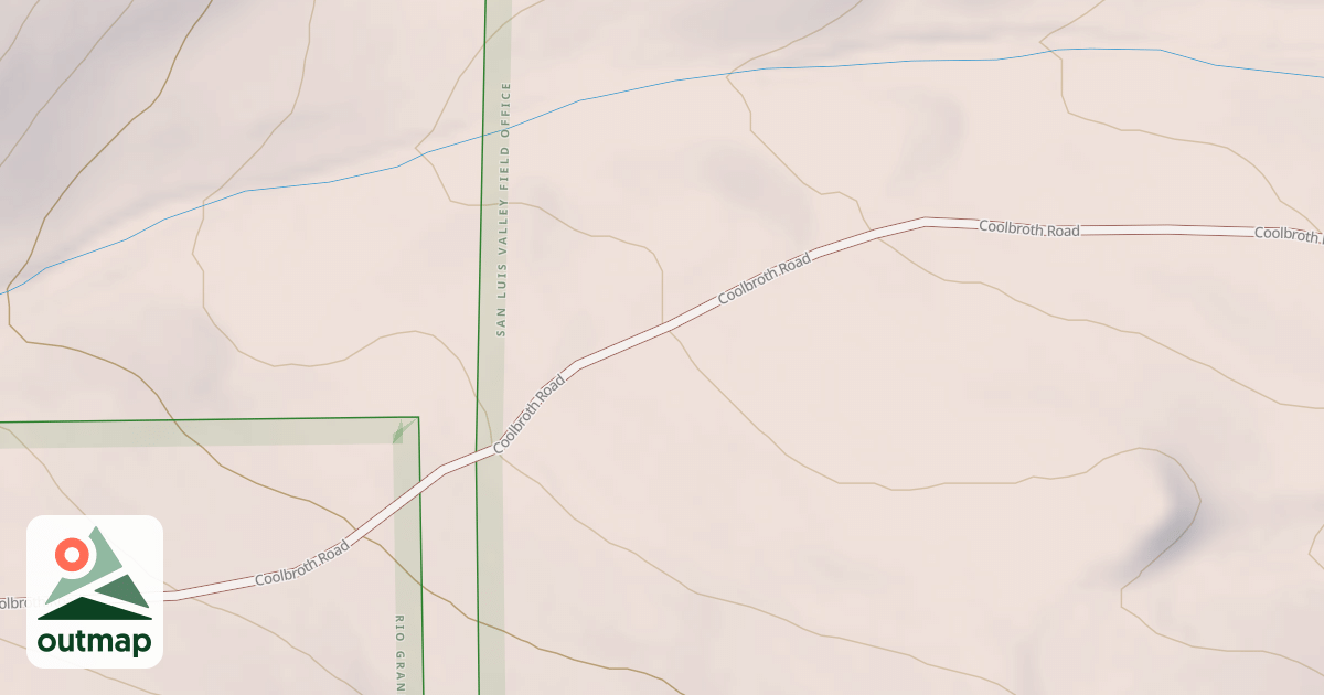 Map of BLM National GTLF Public Motorized Roads 03996232-b67f-499b-92bb-084b1d557791