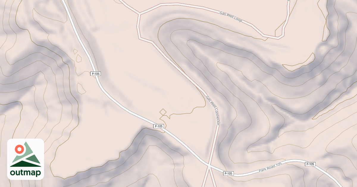 Map of GAS WELL CONNECTOR