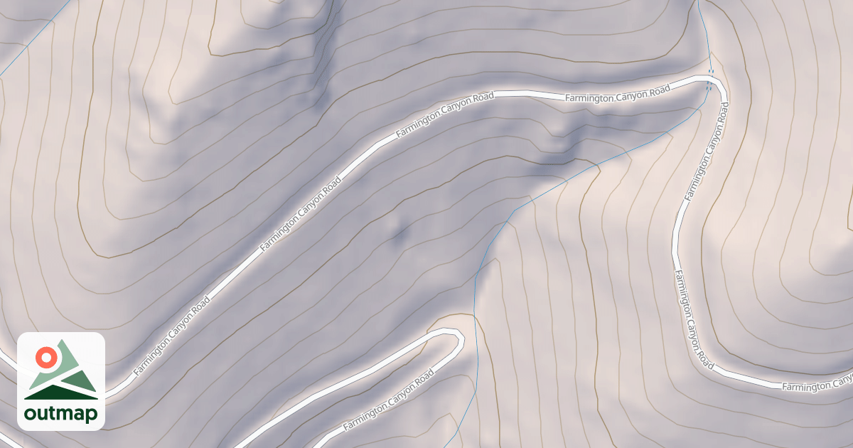 Map of FARMINGTON CANYON ATV