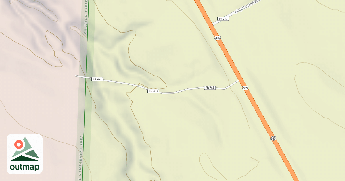 Map of USFS National Forest System Roads {D454403D-1C41-4A03-B8C9-2517D855FFBE}