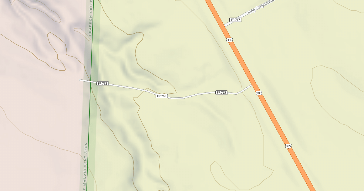 Map preview of USFS National Forest System Roads {D454403D-1C41-4A03-B8C9-2517D855FFBE}