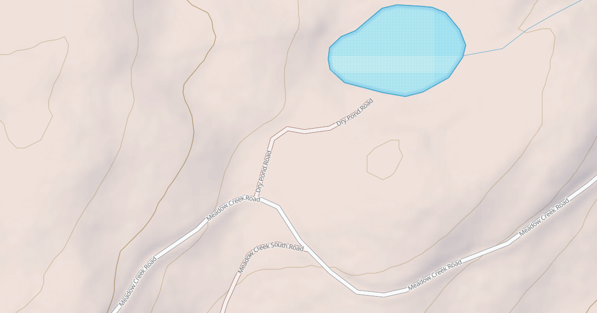 Map preview of DRY POND