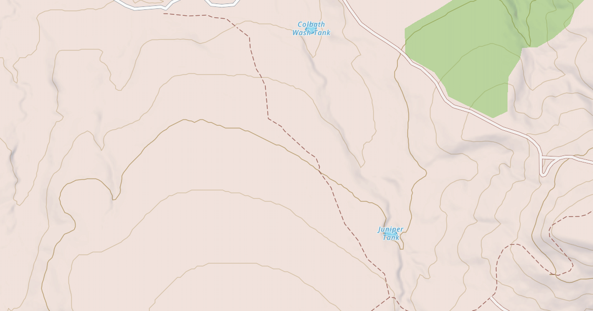 Map preview of USFS National Forest System Roads {764FD9C5-3322-4980-B055-9F2574E85085}
