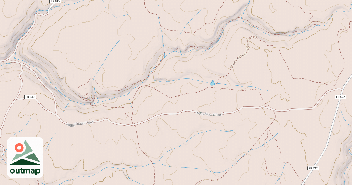 Map of BOGGY DRAW C
